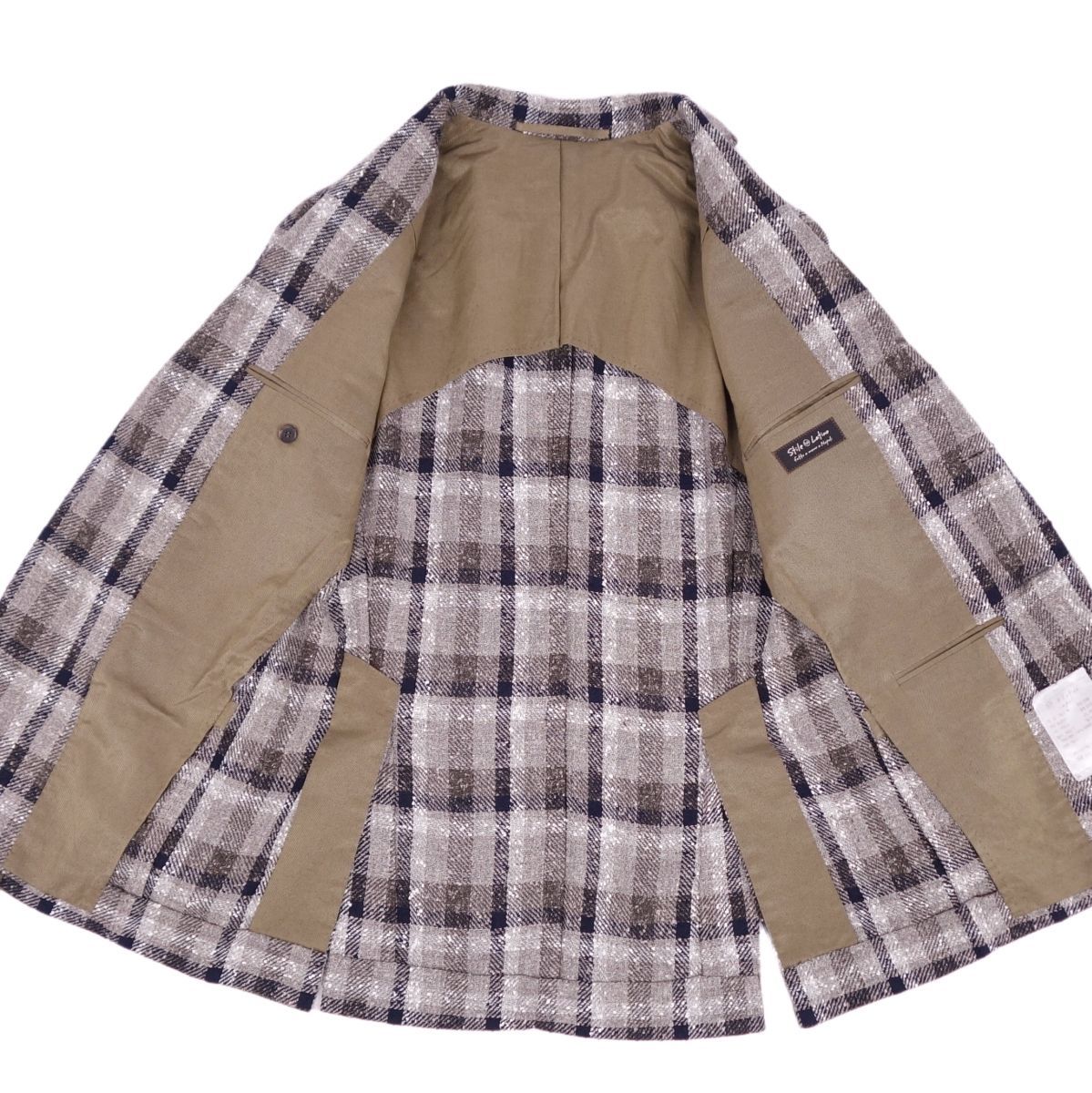 美品 スティレ ラティーノ Stile Latino 春夏 テーラードジャケット 
