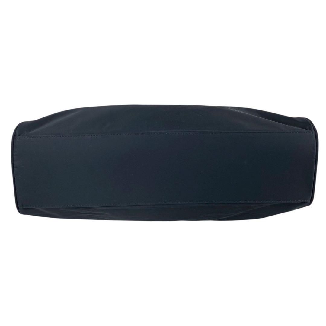 B3240】 【訳あり】 Diana ダイアナ トートバッグ 黒 ナイロン 金ロゴ