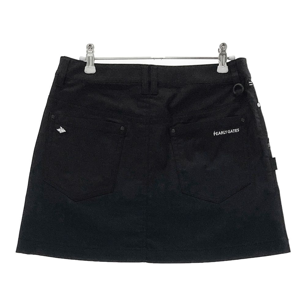 サイズ 1 PEARLY GATES パーリーゲイツ 055-2934802 ストレッチスカート ブラック系 240101475305 ゴルフウェア レディース ストスト