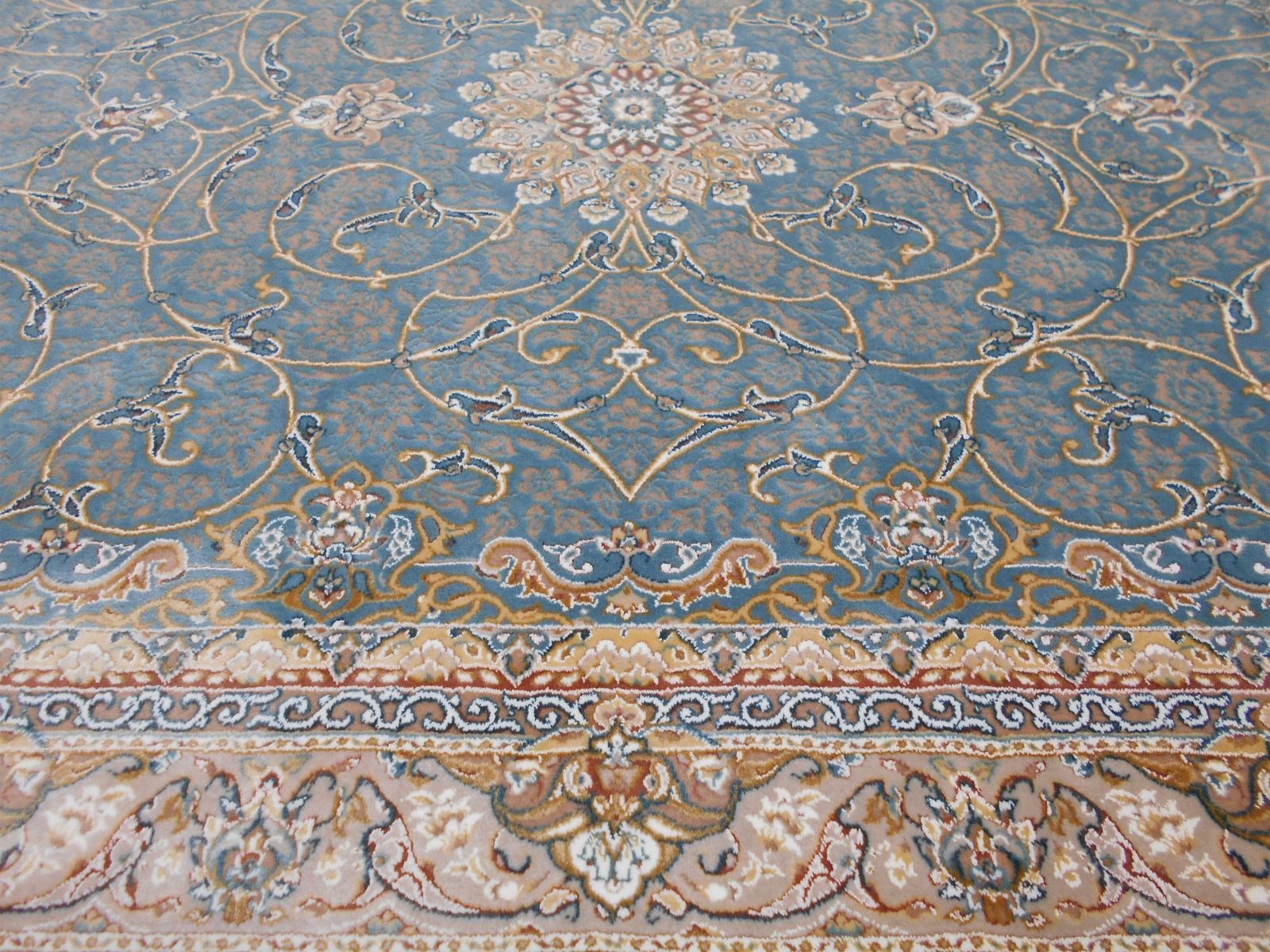 新入荷！高密度、立体柄！本場イラン産 絨毯！100×150cm-200431 - 玄関 ...