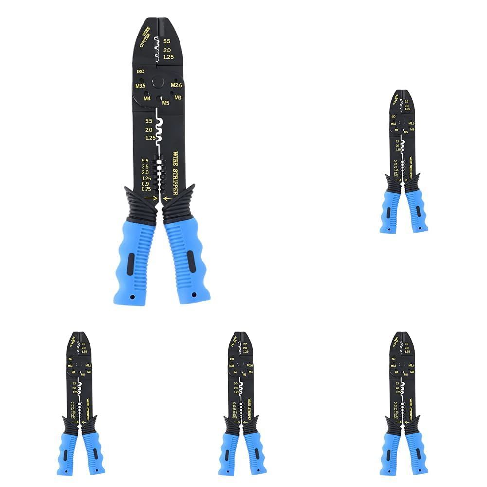 Size Pack of 5 高儀 Takagi GISUKE オープンバレル端子 裸端子両用 電工ペンチ DP-2 × 5