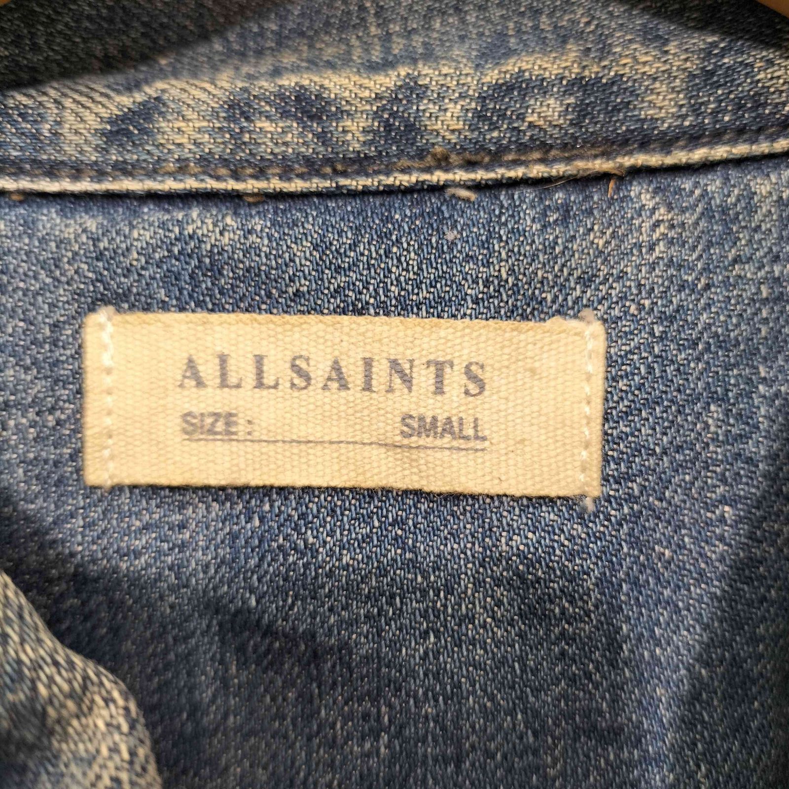 オールセインツ ALLSAINTS ダメージ加工 Gジャン デニムジャケット 