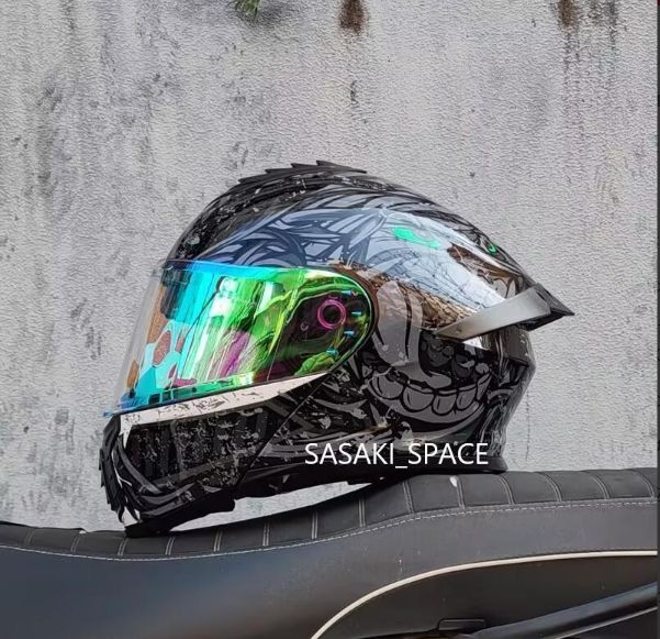 ダブルシールド フリップアップ システム フルフェイスヘルメット　Mサイズ ダブルシールド フリップアップ システム フルフェイス