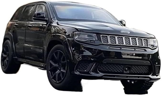 車のモデルの車のおもちゃ に適合する グランドチェロキー 1 32 合金車モデル ダイキャスト - おもちゃ オフロード車 金属車モデル シミュレーション サウンドとライト ギフト モデル ダイキャストカーオフロード ーチブルモデ Bla