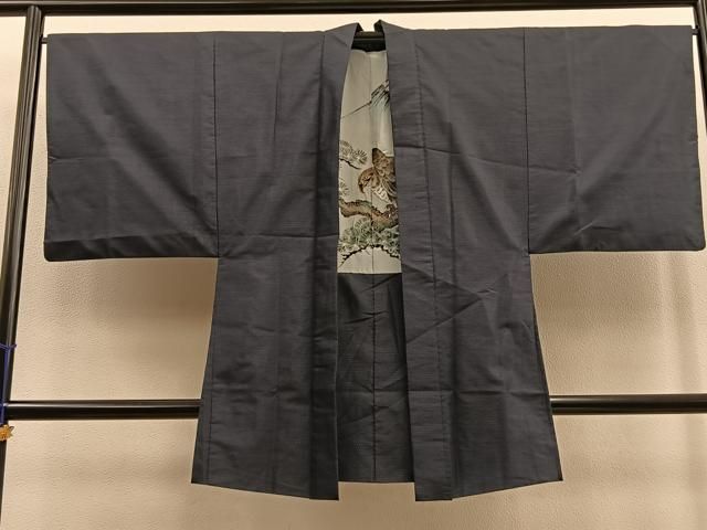 男物 亀甲 高級大島紬アンサンブル+長襦袢 正絹100% 楽天市場