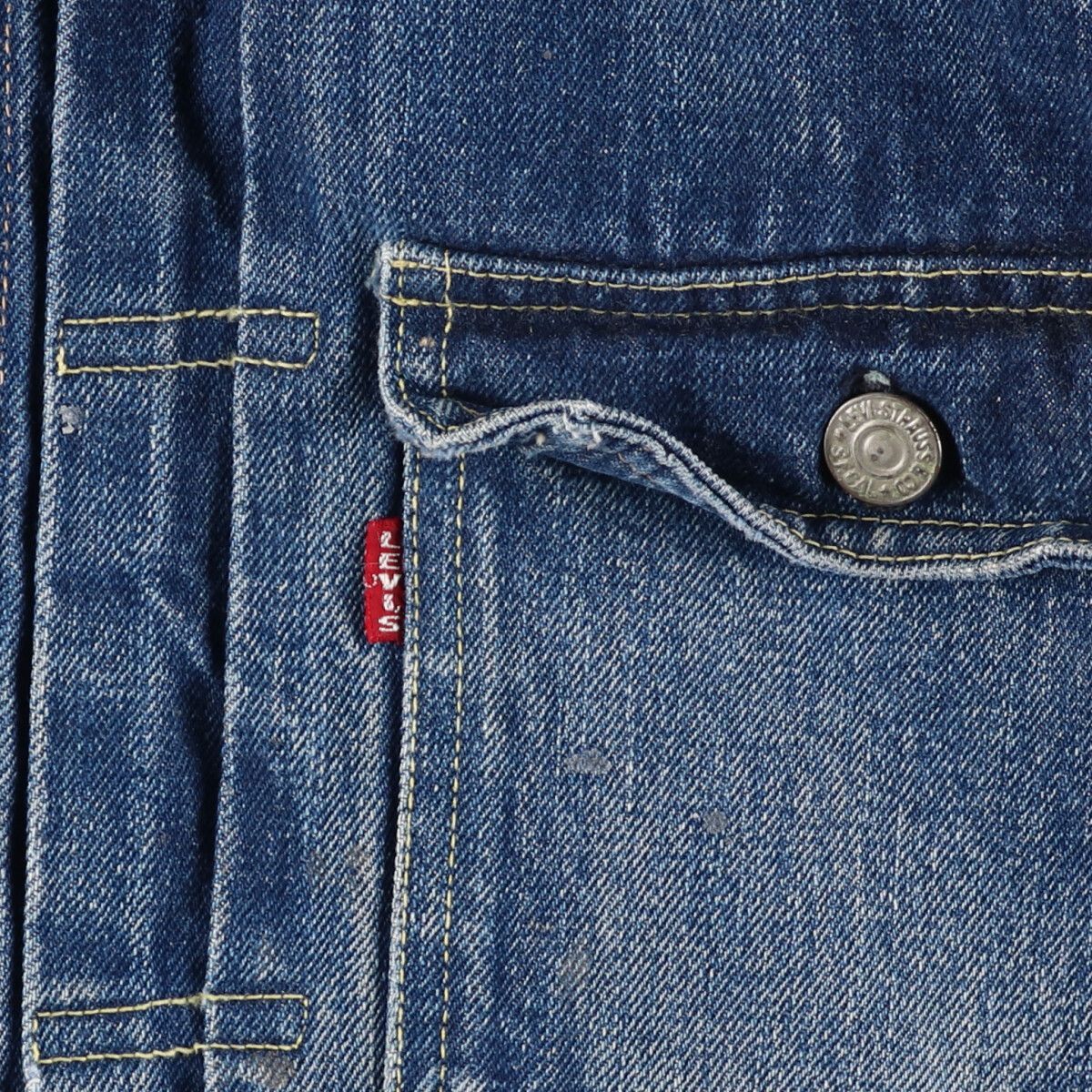 60年代 リーバイス Levi's 507XX セカンド 2nd デニムジャケット Gジャン メンズS ヴィンテージ /eva001749不明年代