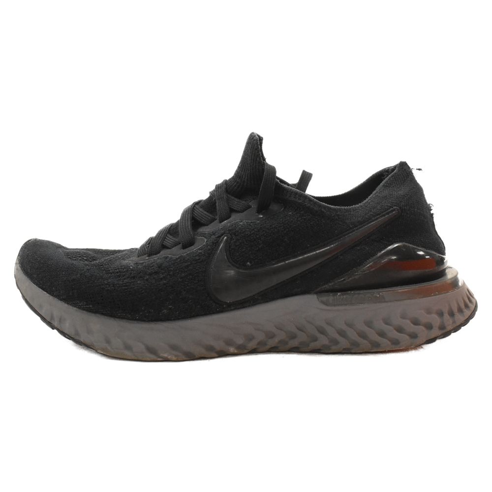 NIKE (ナイキ) Epic React Flyknit 2 エピックリアクト フライニットレースアップローカットスニーカー ブラック US10/ 28cm BQ8928-001 - メルカリ