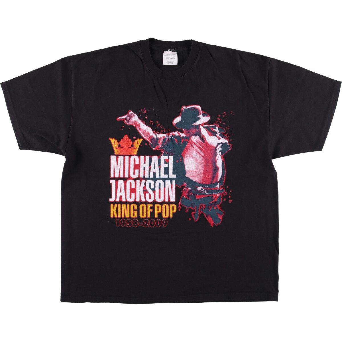 古着 MICHAEL JACKSON マイケルジャクソン バンドTシャツ バンT メンズXL相当|eaa560746