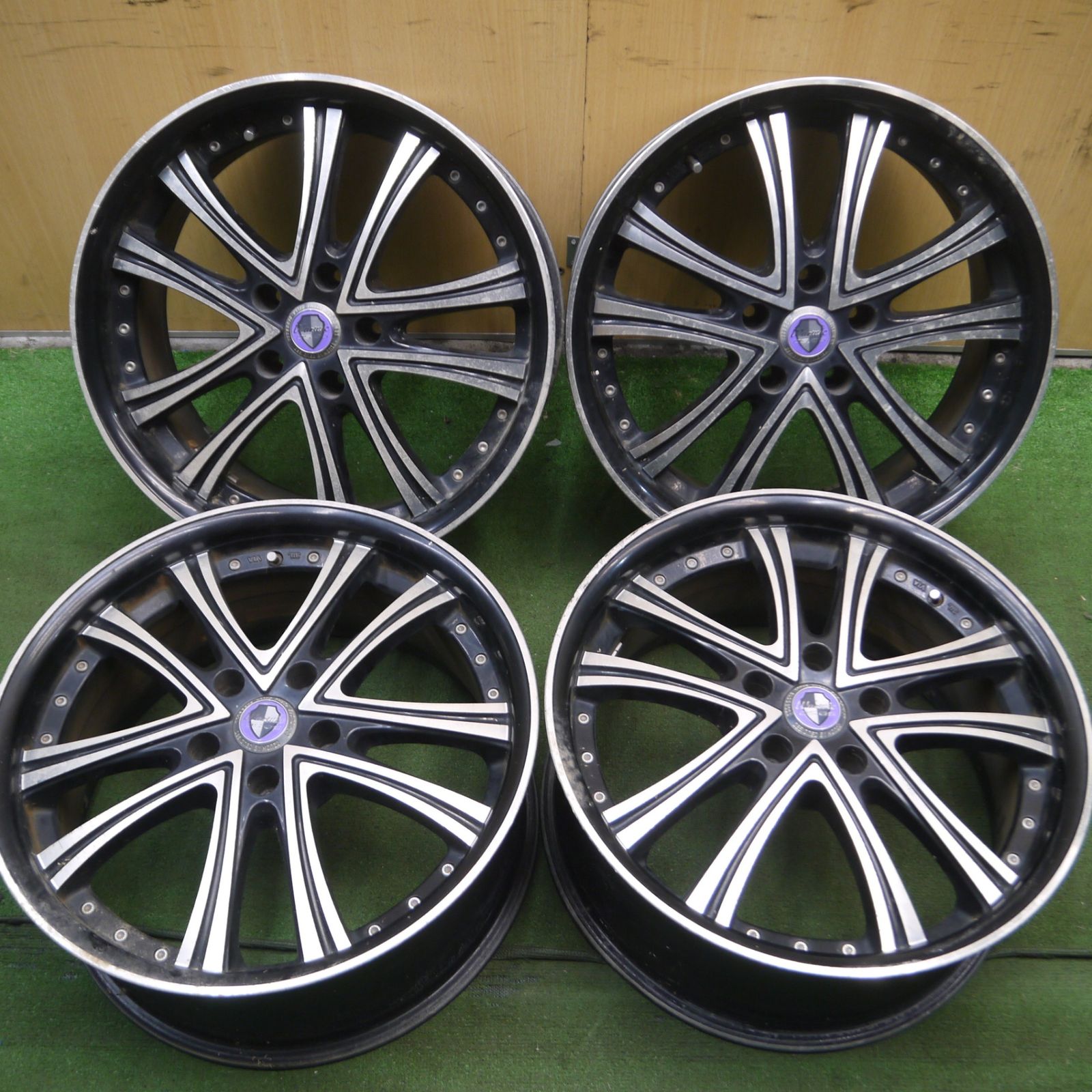 送料無料* 4本価格☆Warwic DS.05 ホイール 16インチ 16×8.0J 