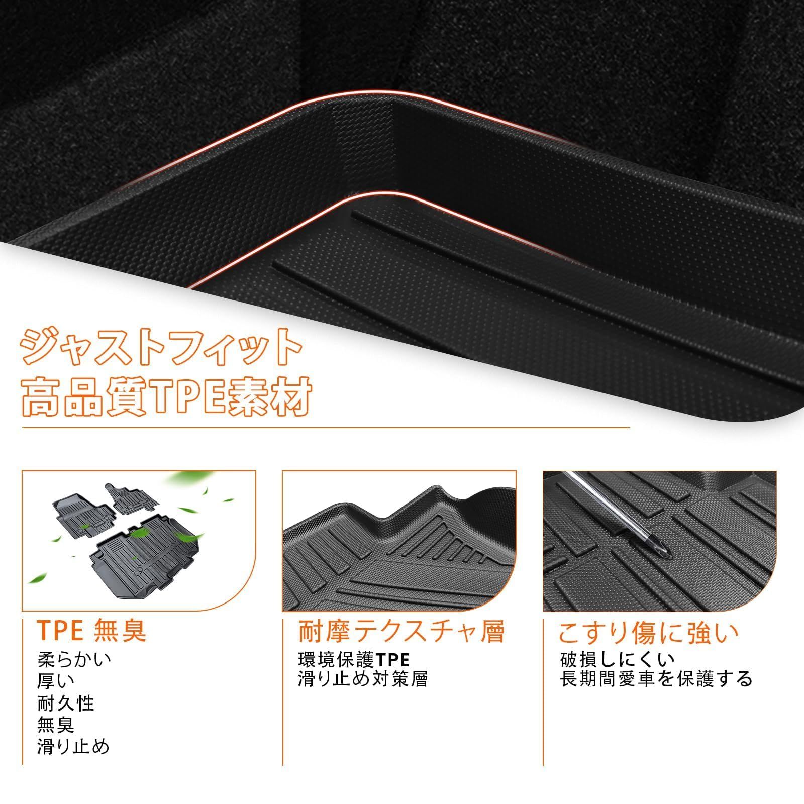 JF3 JF4型フロアマット