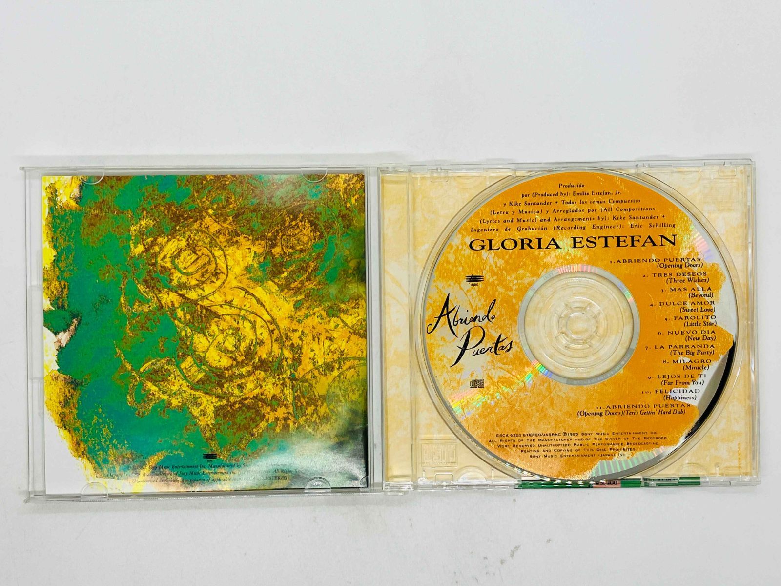 アブリエンド・プエルタス～扉を開けて CD グロリア・エステファン アブリエンド・プエルタス~扉を開け