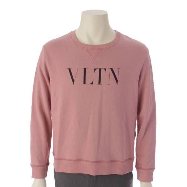 ヴァレンティノ VLTN ロゴスウェット ピンク