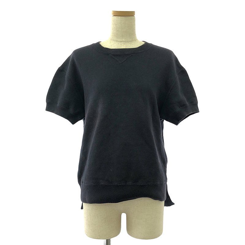 sacai / サカイ | バックデザイン 半袖 スウェット トレーナー | 3 | ネイビー | レディース sacai / サカイ | バックデザイン 半袖 スウェット トレーナー | 3