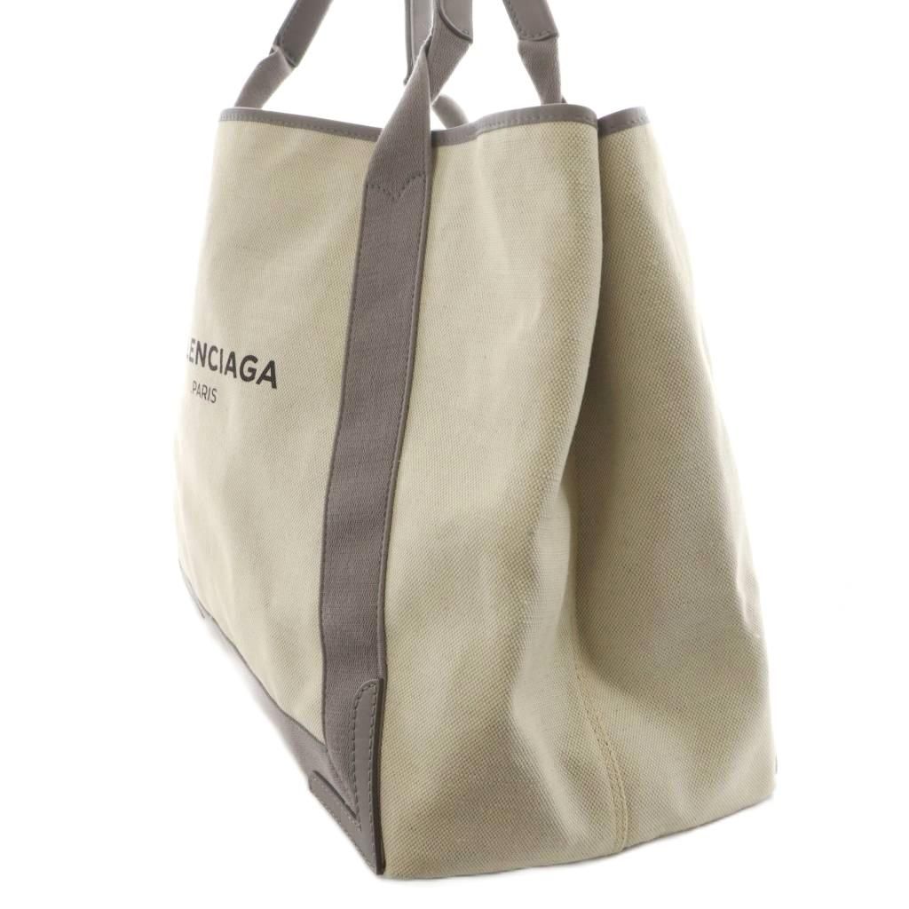 バレンシアガ グレー レザー トートバッグ HARDWARE TOTE ハードウェア ハンドバッグ トートバッグ レザー