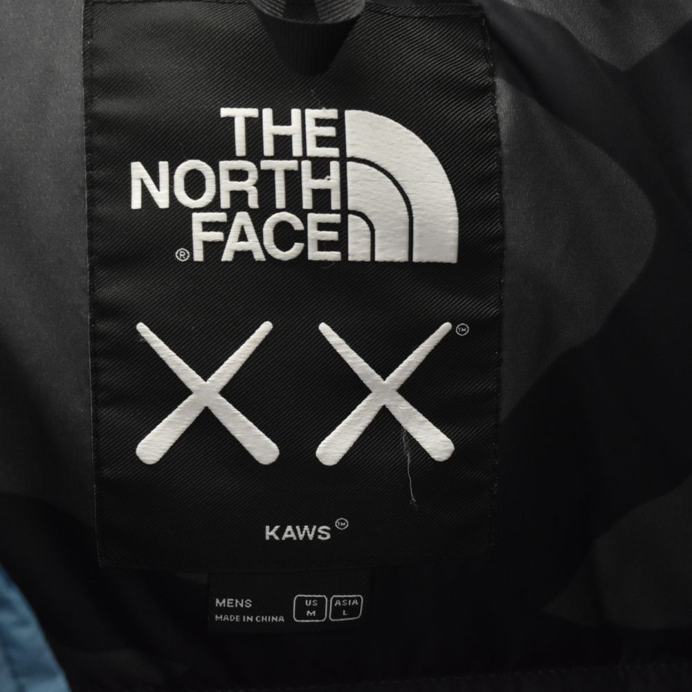 THE NORTH FACE (ザノースフェイス) × KAWS 21AW Retro 1996 Nuptse レトロ ヌプシ ダウン ジャケット  アウター パープル/ブルー/ブラック NF0A7WLU - メルカリ