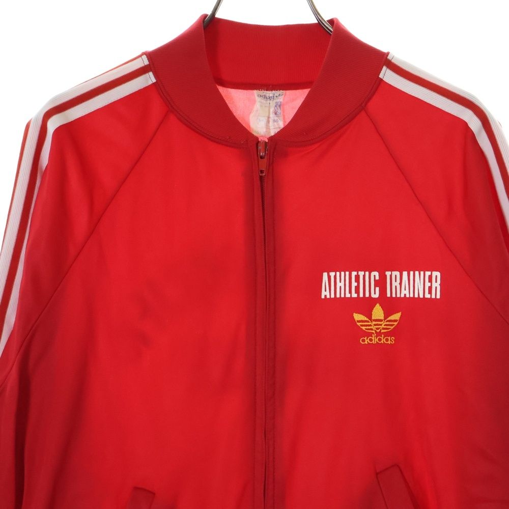 adidas VENTEXトラックジャケット 70s レッド×ブラック 70-80s Vintage adidas Ventex Track Jacket Red×W
