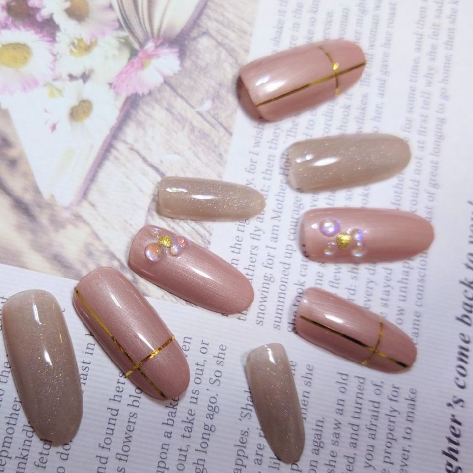 【ネイルチップ】専用ページ_オーダーネイル ネイルチップデザイン2025.02ver. orderはDMにてお願い致します