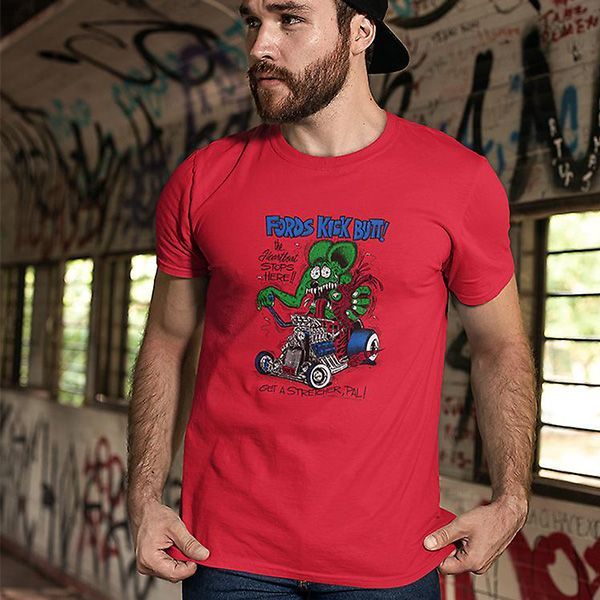 RAT FINK ラットフィンク Tシャツ FORDS KICK BUTT Lサイズ