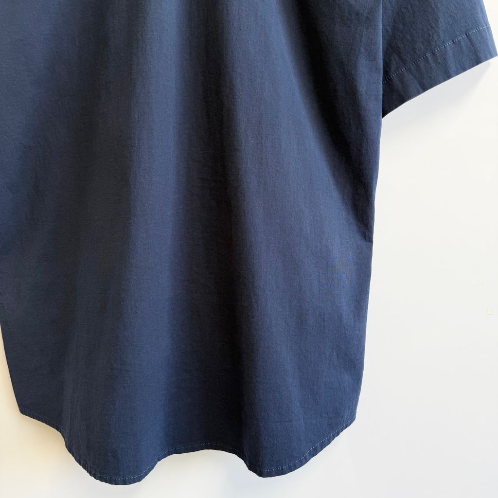 PRADA コットンTシャツ 半袖 無地 ブルー イタリア製 PRADA プラダ 無地 コットン ポリウレタン 半袖