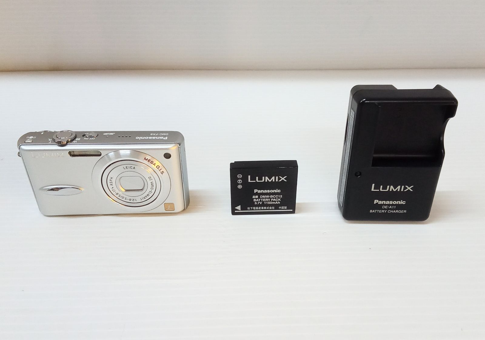 LUMIX DMC-FX8-S デジタル　カメラ ジャンク ジャンク品】Panasonic LUMIX DMC-FX8 コンデジ - メルカリ