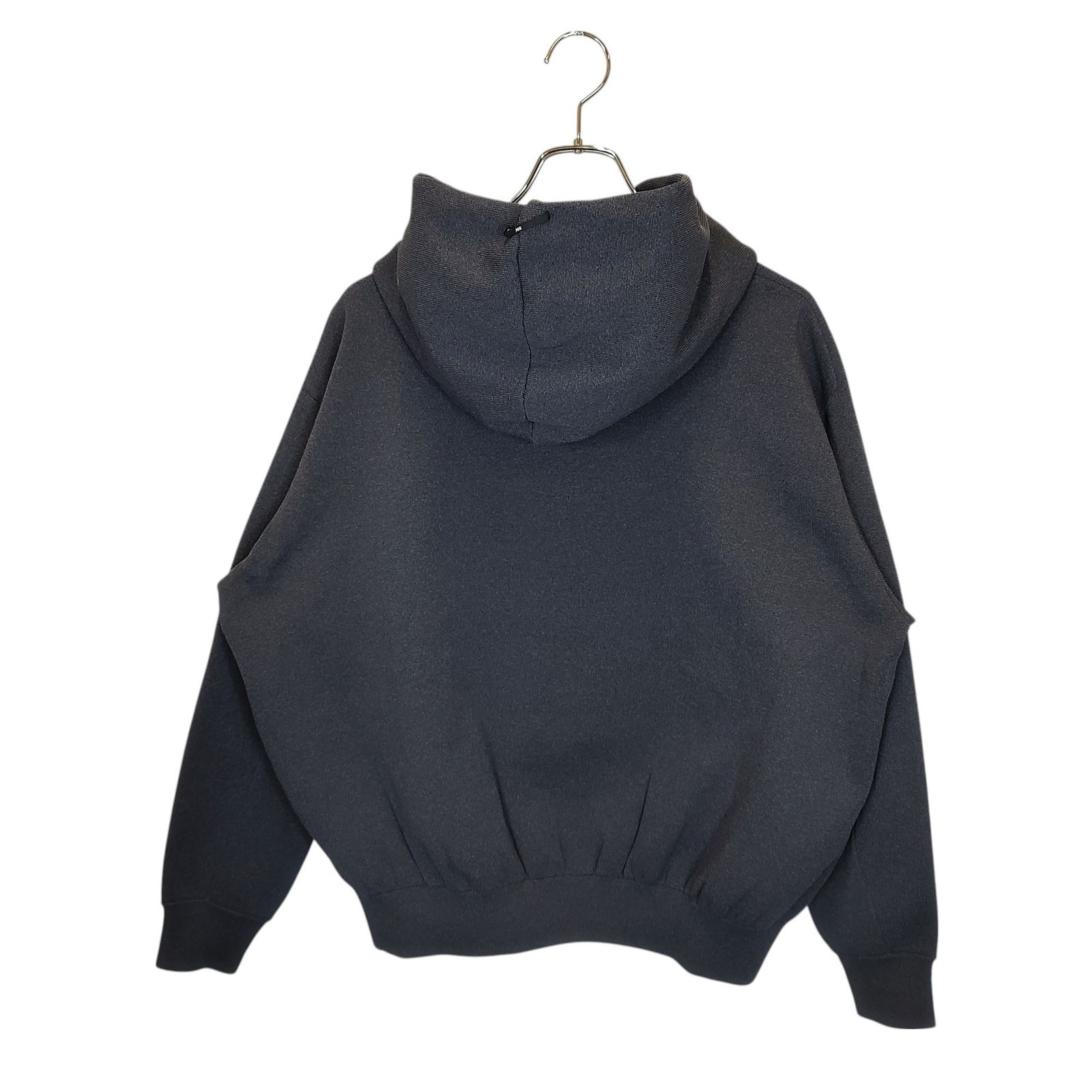 【新品未使用】パーリーゲイツ　ニットパーカー パーリーゲイツ ニットジップパーカー 白×ネイビー ボーダー 星