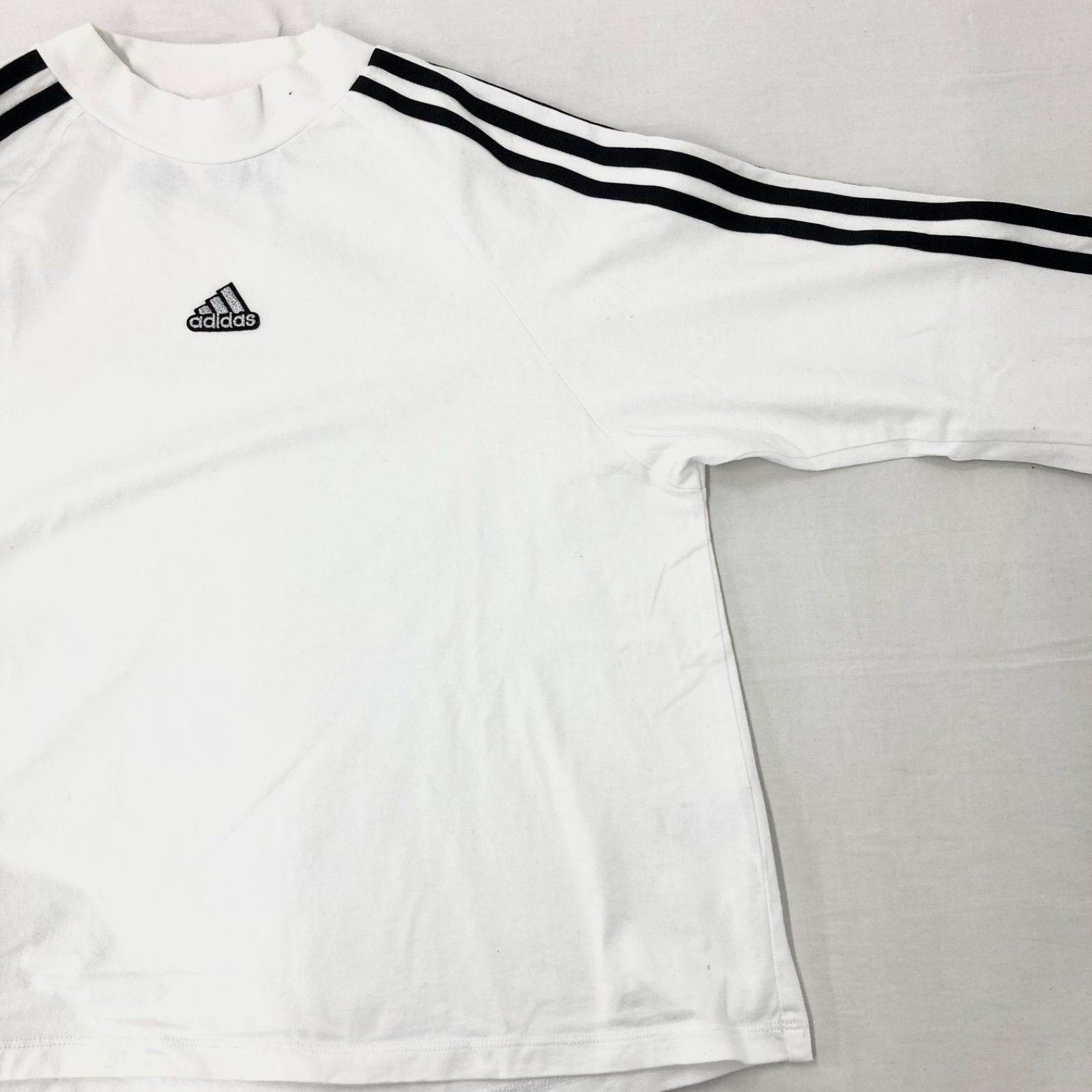 adidas アディダス ロングTシャツ ロンT ロンティ 長袖 トップス 裾