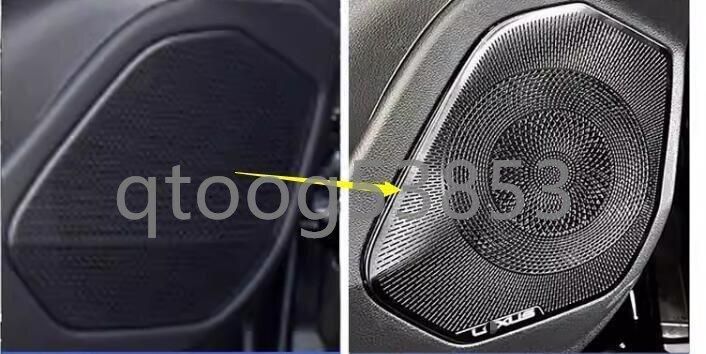 ５代目レクサスRX350H 450H RX500H フロント ドア スピーカー カバー2ｐセット 2色可選