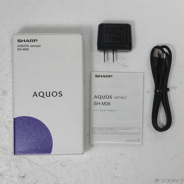 中古品〕 AQUOS sense2 32GB アッシュイエロー SH-M08 SIMフリー