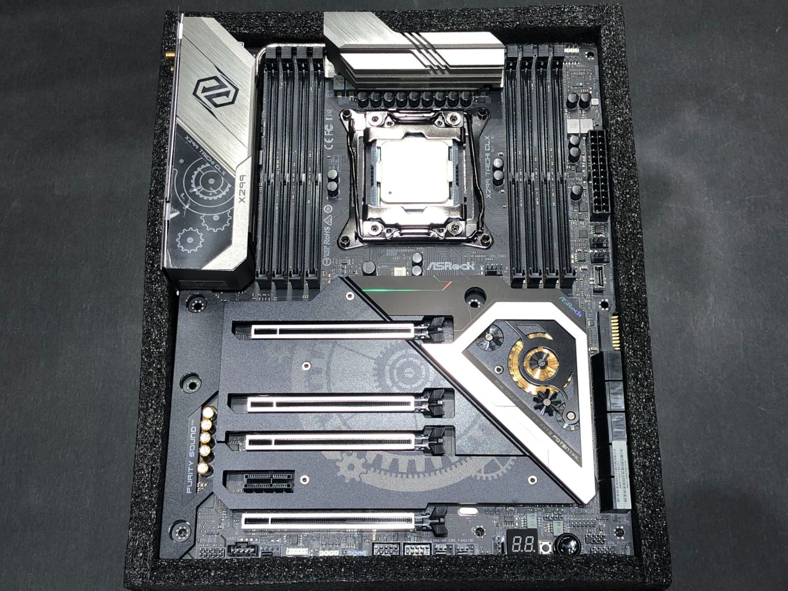 中古】Core i9-10940X + ASRock X299 Taichi CLX CPU+マザーボード