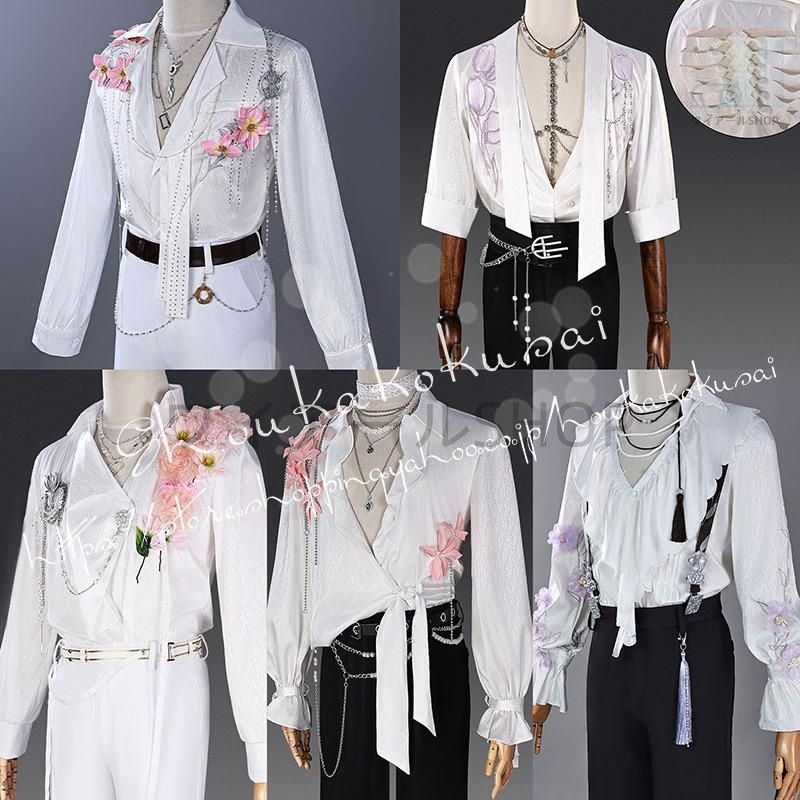 恋と深空 マヒル Caleb ホムラ Rafayel レイ Zayne セイヤ Xavier Sylus シン 浮き花 コスプレ衣装 変装活動 仮装 学園祭 撮影 祭り クリス