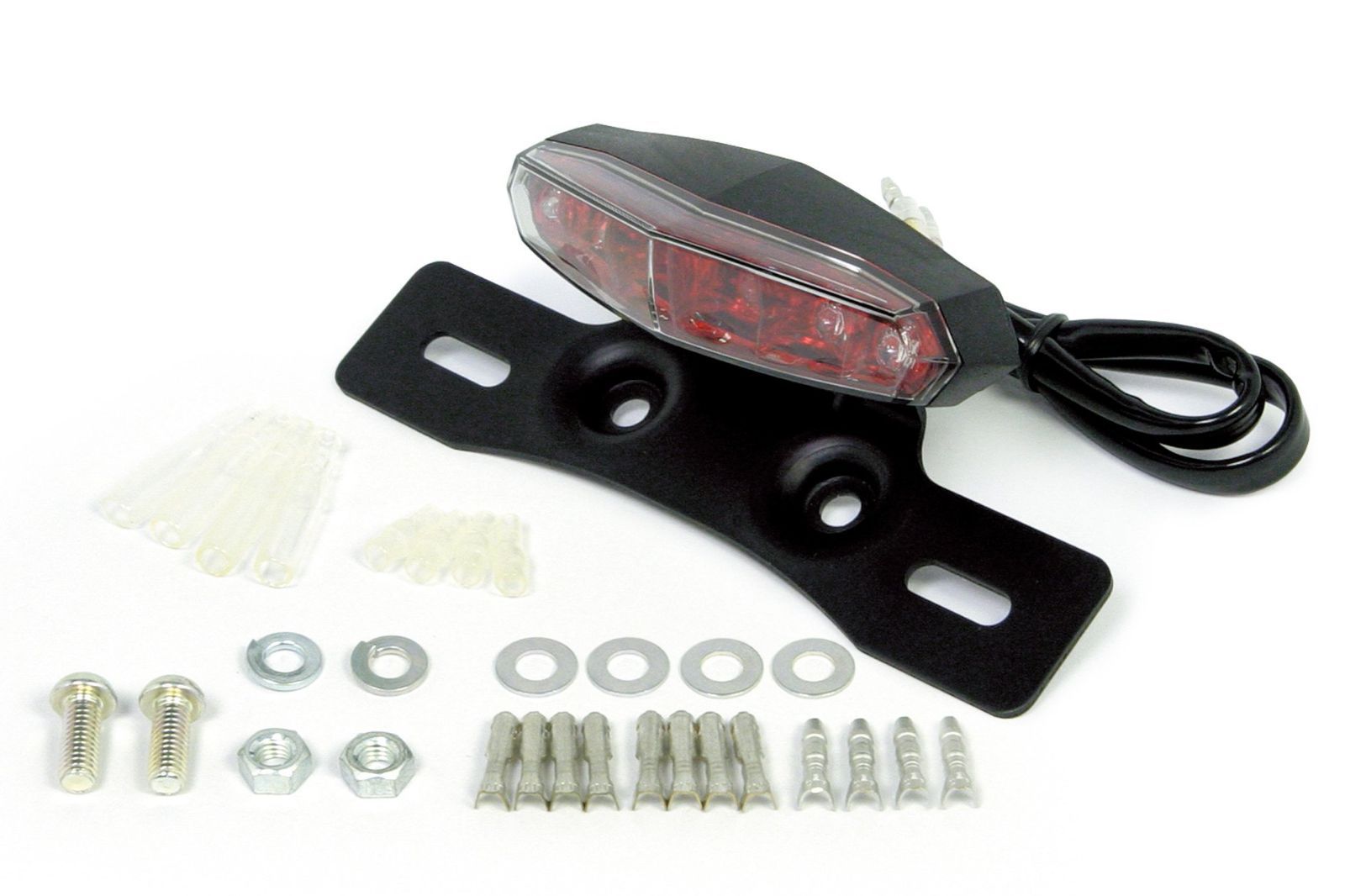 SP武川 LEDミニテールランプ RD 12V B/Kツキ 05-08-0022