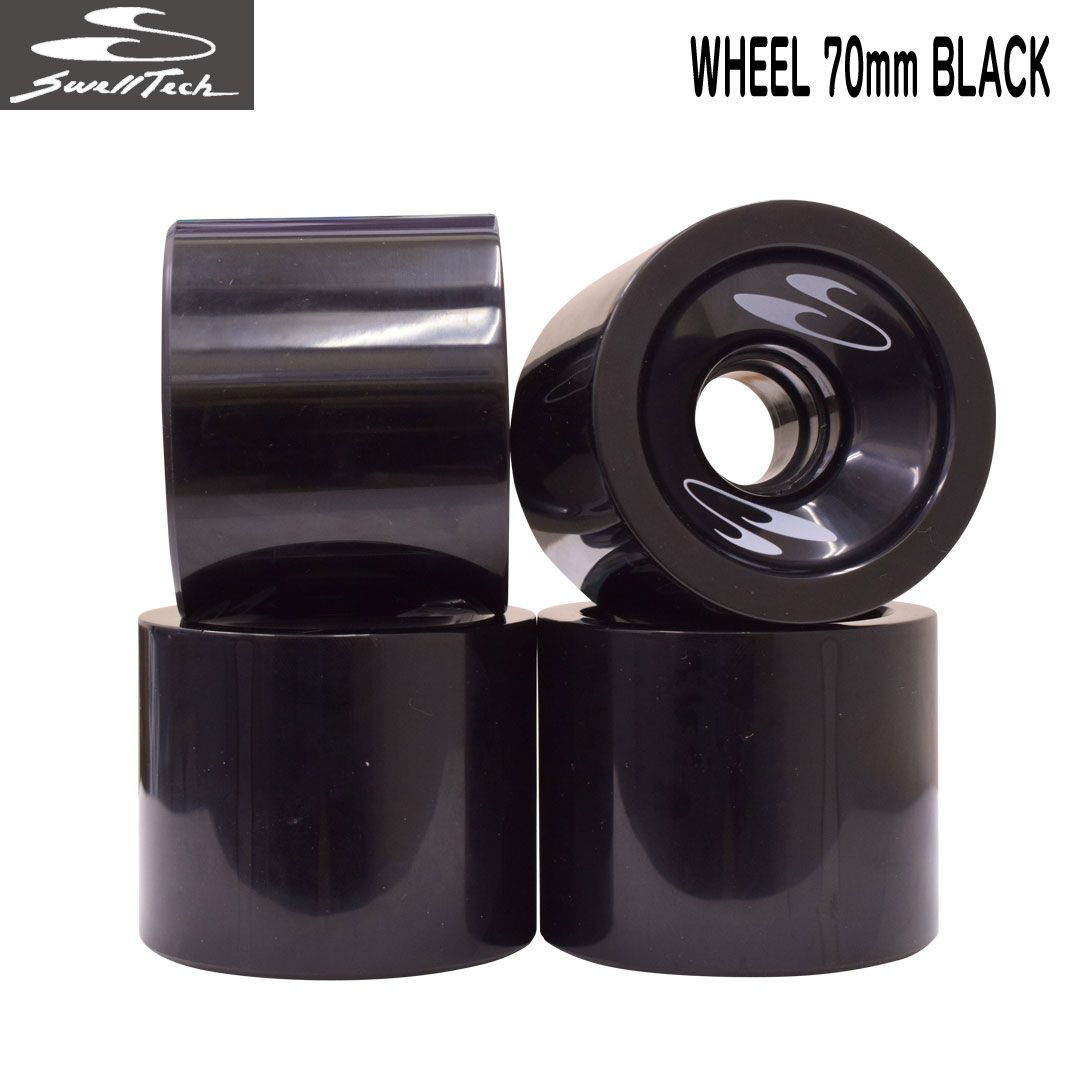 SWELLTECH スウェルテック SURF SKATE サーフスケート SWELLTECH WHEEL 70mm×55mm 78A BLACK  