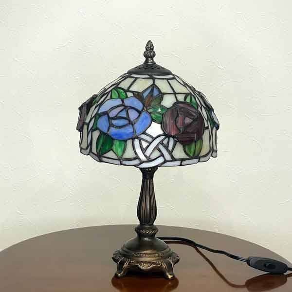 ステンドガラス スタンド照明