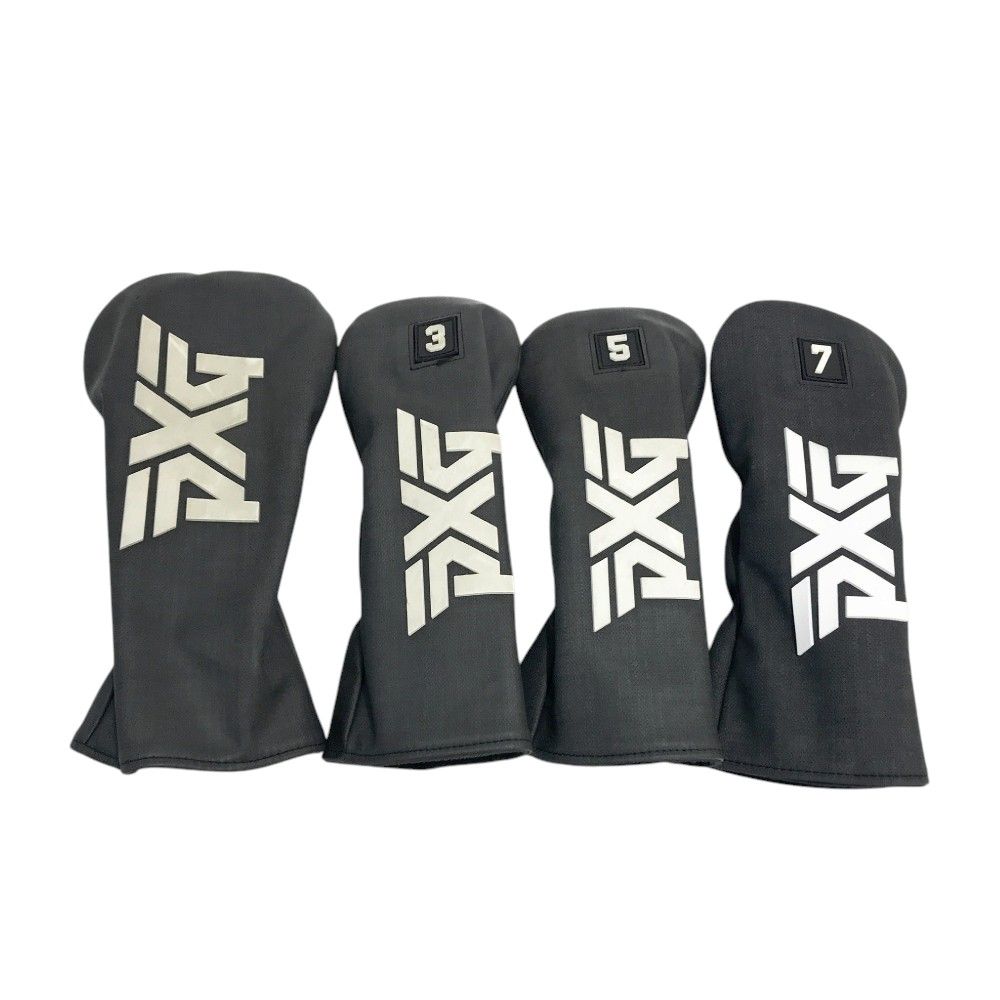 PXG パーソンズエクストリームゴルフ  ヘッドカバー 4点セット  ブラック系 DR FW×3 [240101412036] ゴルフウェア ストスト PXG パーソンズエクストリームゴルフ ヘッドカバー 4点セット