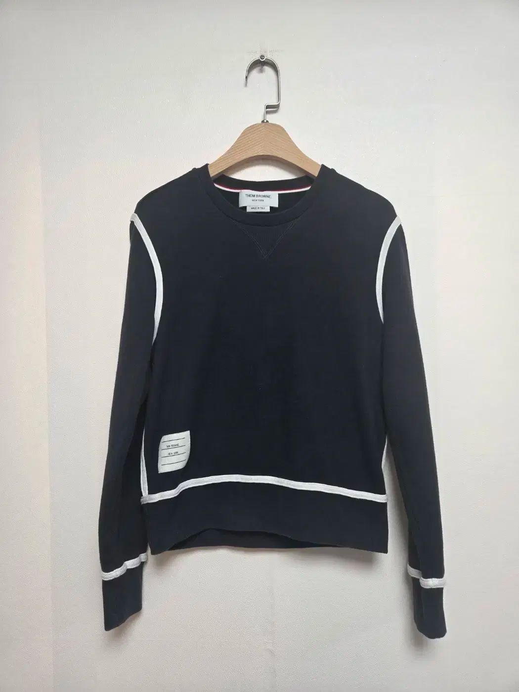 Thom Browne トム ブラウン レディース マントマン ネイビー 38