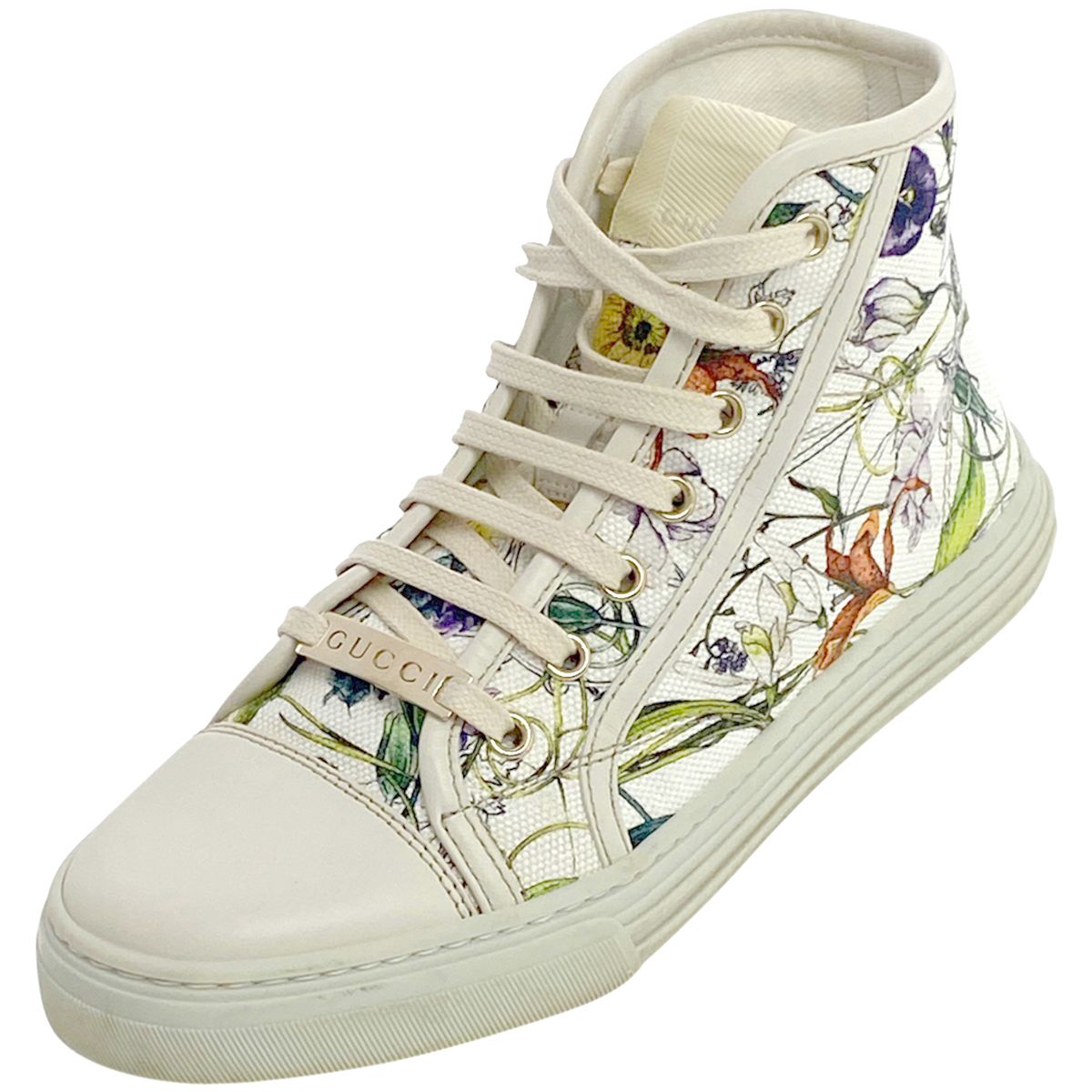 GUCCI マルチカラー花柄スニーカー 【公式通販】