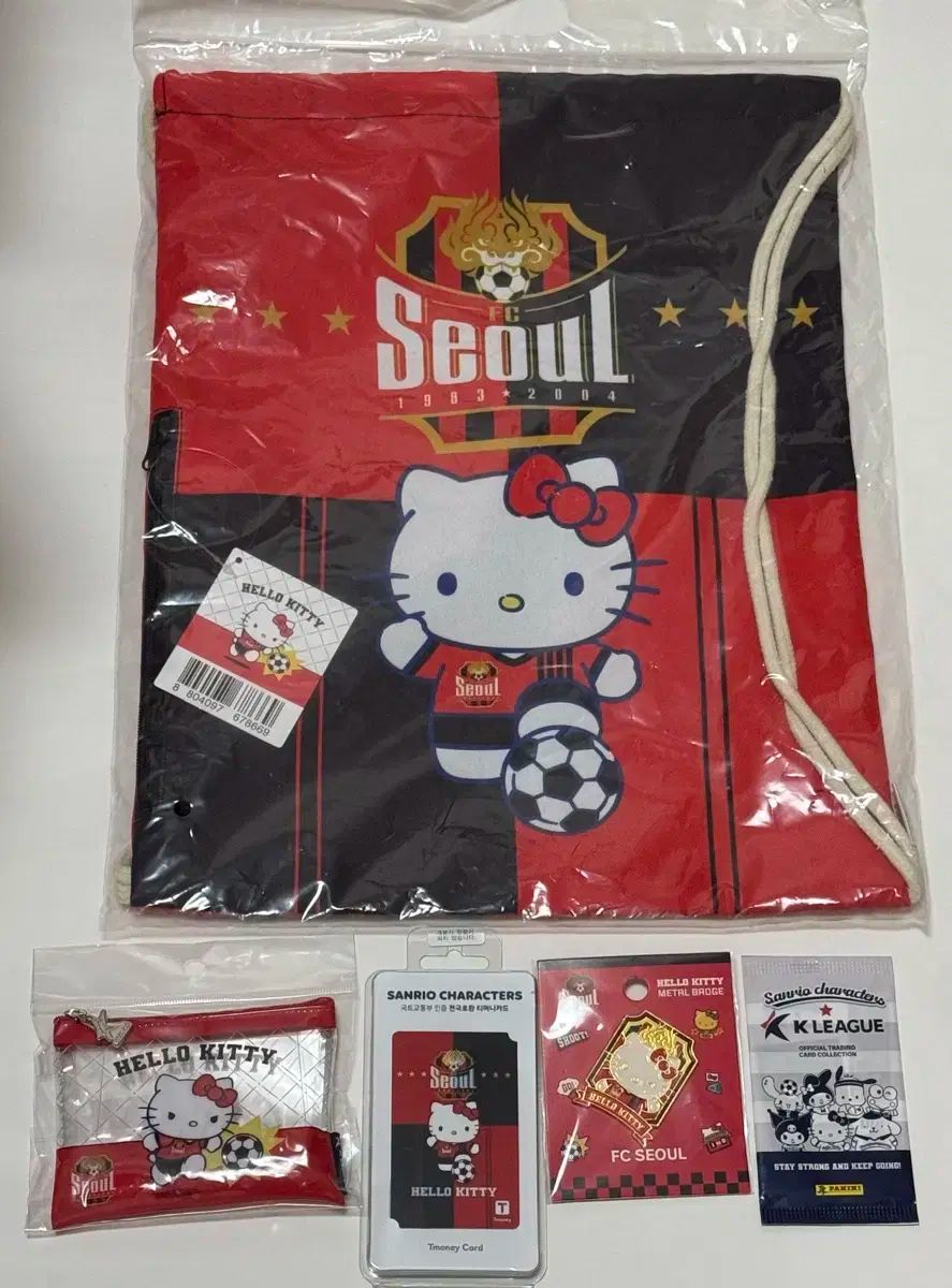 K リーグ サンリオ FC SEOUL ソウル キティ コラボ グッズ 販売