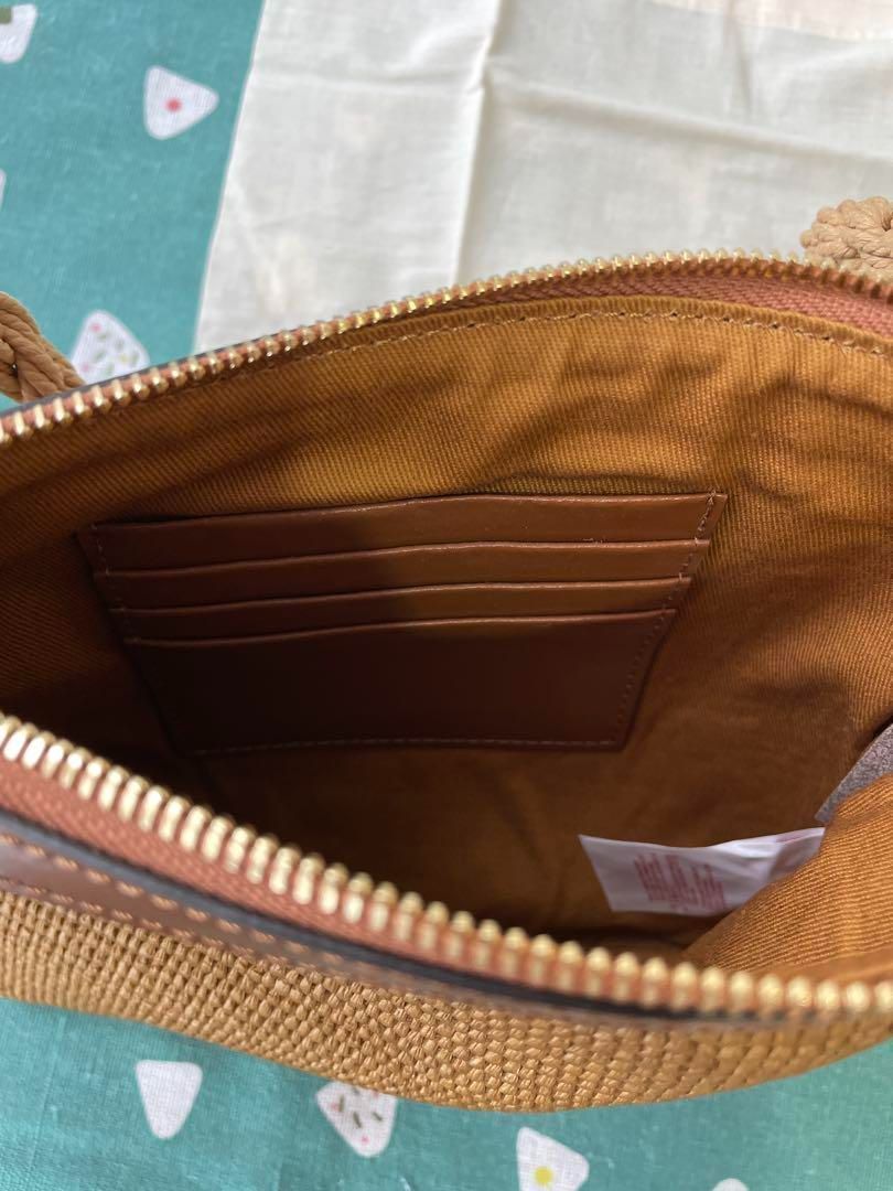 MARNI ラフィアロゴ刺繍ロープチェーンショルダーバッグ-MM輸入2