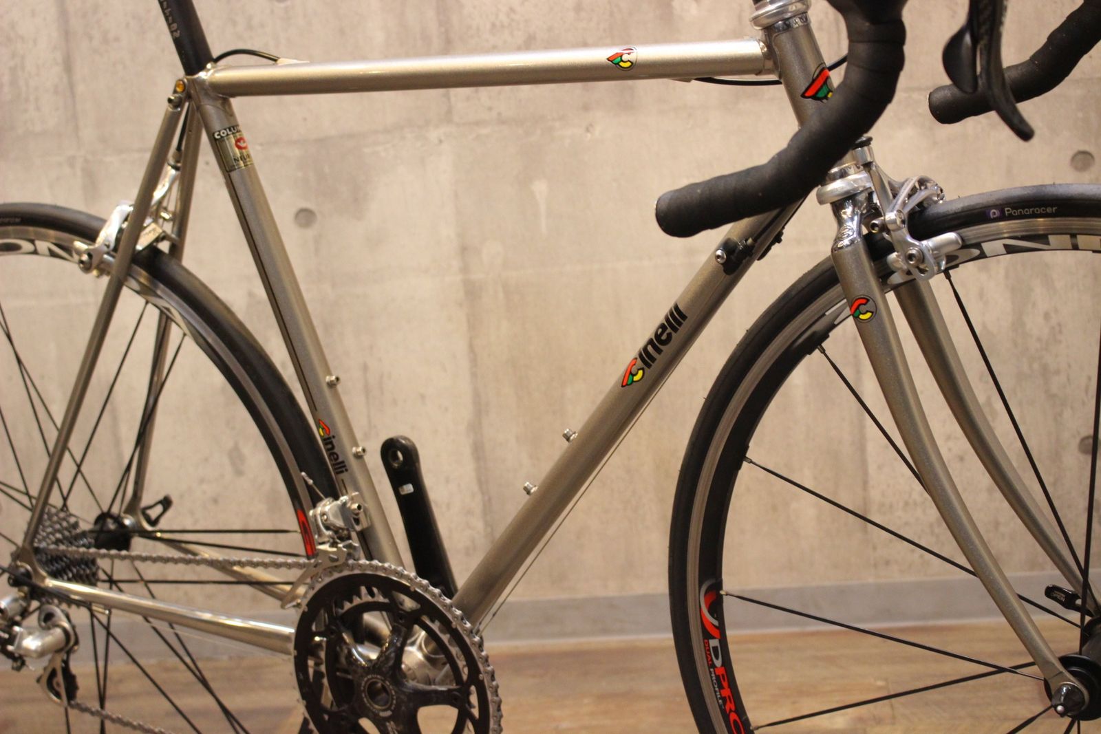 チネリ CINELLI スーパーコルサ SUPERCORSA 52サイズ カンパニョーロ ケンタウル 10s クロモリ ロードバイク 名古屋店