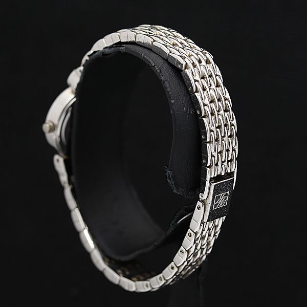 稼働 ユキコキミジマ ダイヤモンド QZ ラウンド ストーンベゼル