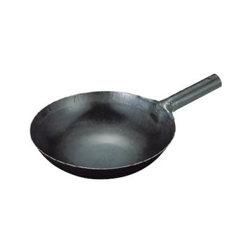 中華鍋 片手 打出 鉄製 山田 山田工業所 42cm 板厚1.6mm
