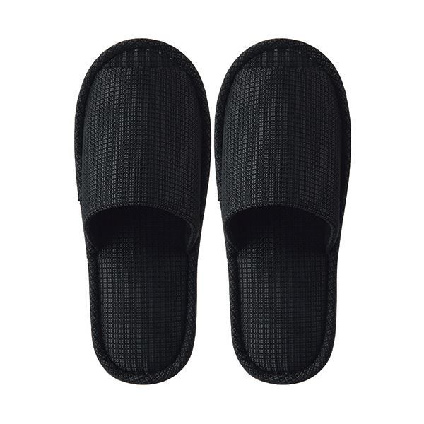 まとめ TANOSEE外縫いスリッパ ラドクリフ M チャコール 1足 ×5セット