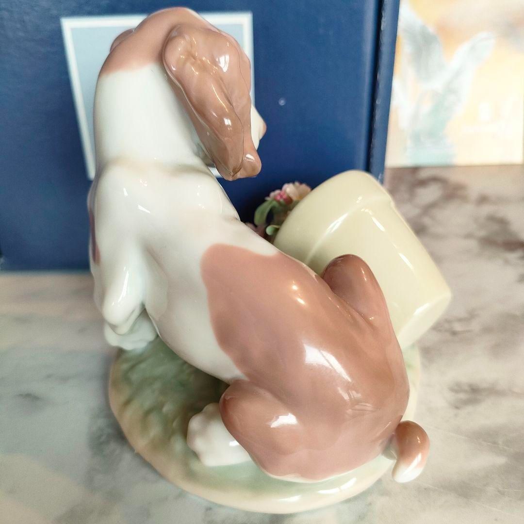 美品】リヤドロ LLADRO 「僕じゃないよ」 絶版品 犬 DOG 陶器 美品】リヤドロ LLADRO 「僕じゃないよ」 絶版品 犬 DOG 陶器