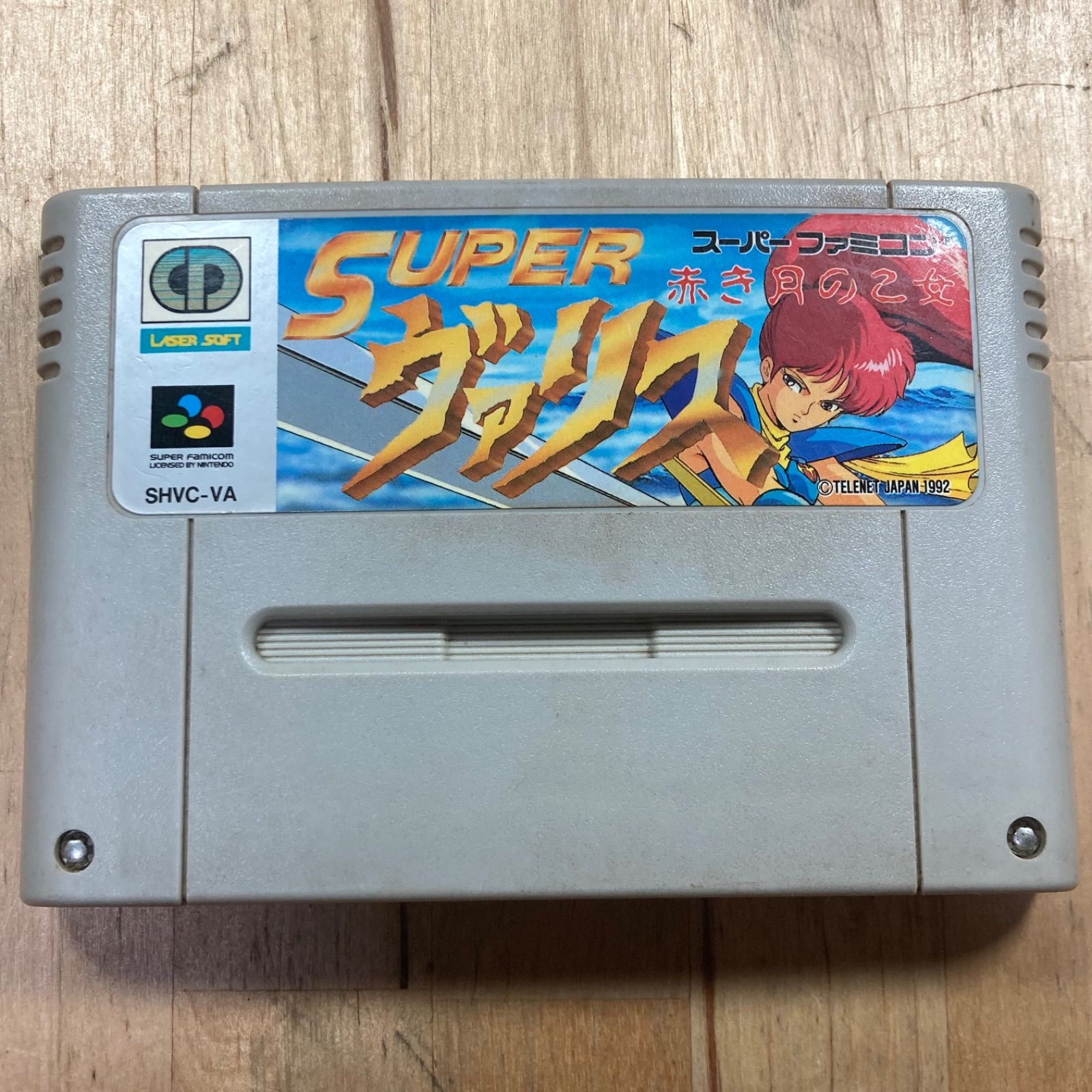 動作確認済】スーパーヴァリス SFC ソフトのみ - メルカリ