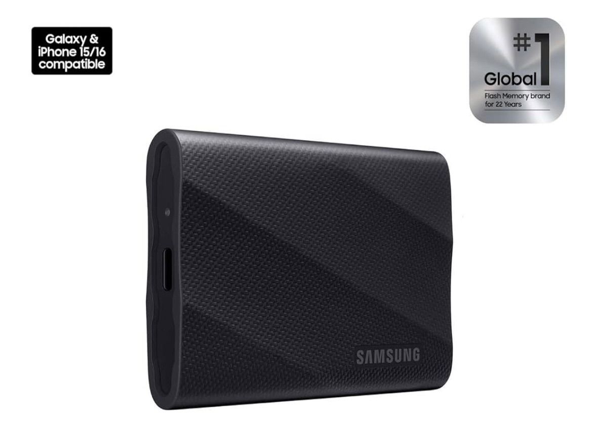 SAMSUNG T9 ポータブル SSD 2TB USB 3.2 Gen 2x2 外付けソリッドステートドライブ 連続読み取り速度 最大2 000MB 秒 ゲーム
