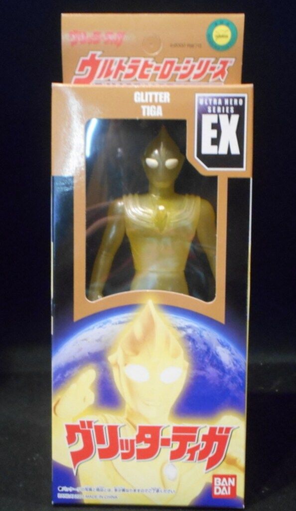 バンダイ ウルトラヒーローシリーズ グリッターティガ EX