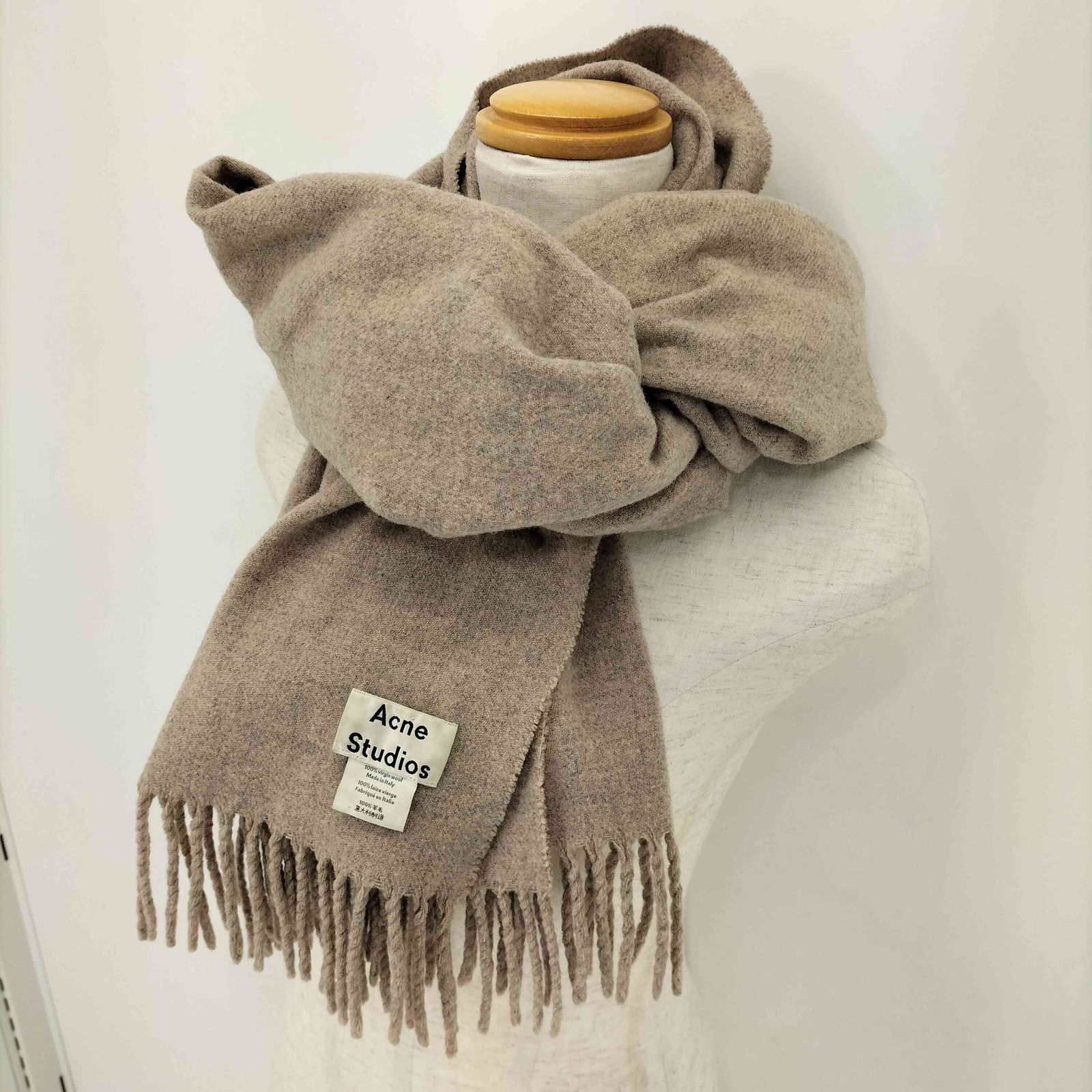 ⭐︎正規品⭐︎Acne Studious 大判 ウールマフラー 70cm×200cm 楽天市場】【ｸｰﾎﾟﾝ3%OFF+P2倍】アクネ ストゥディオズ／ACNE