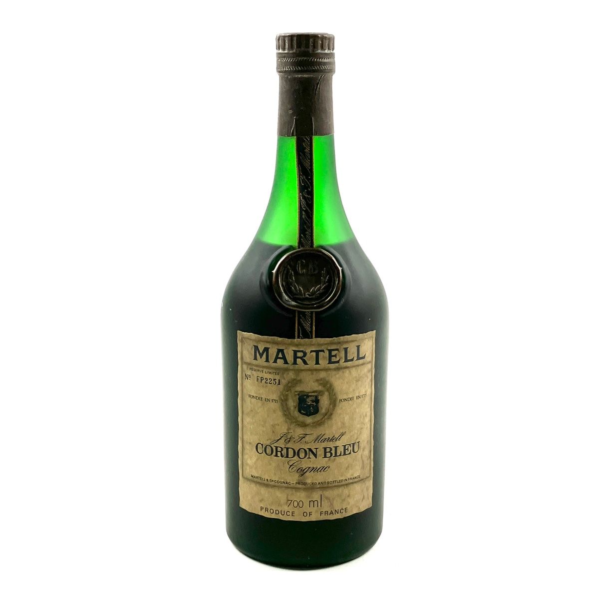 マーテル MARTELL コルドンブルー 旧 フロスティボトル 700ml ブランデー コニャック 古酒