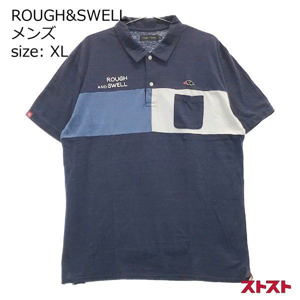 ROUGH&SWELL ラフアンドスウェル 半袖ポロシャツ XL - メルカリ