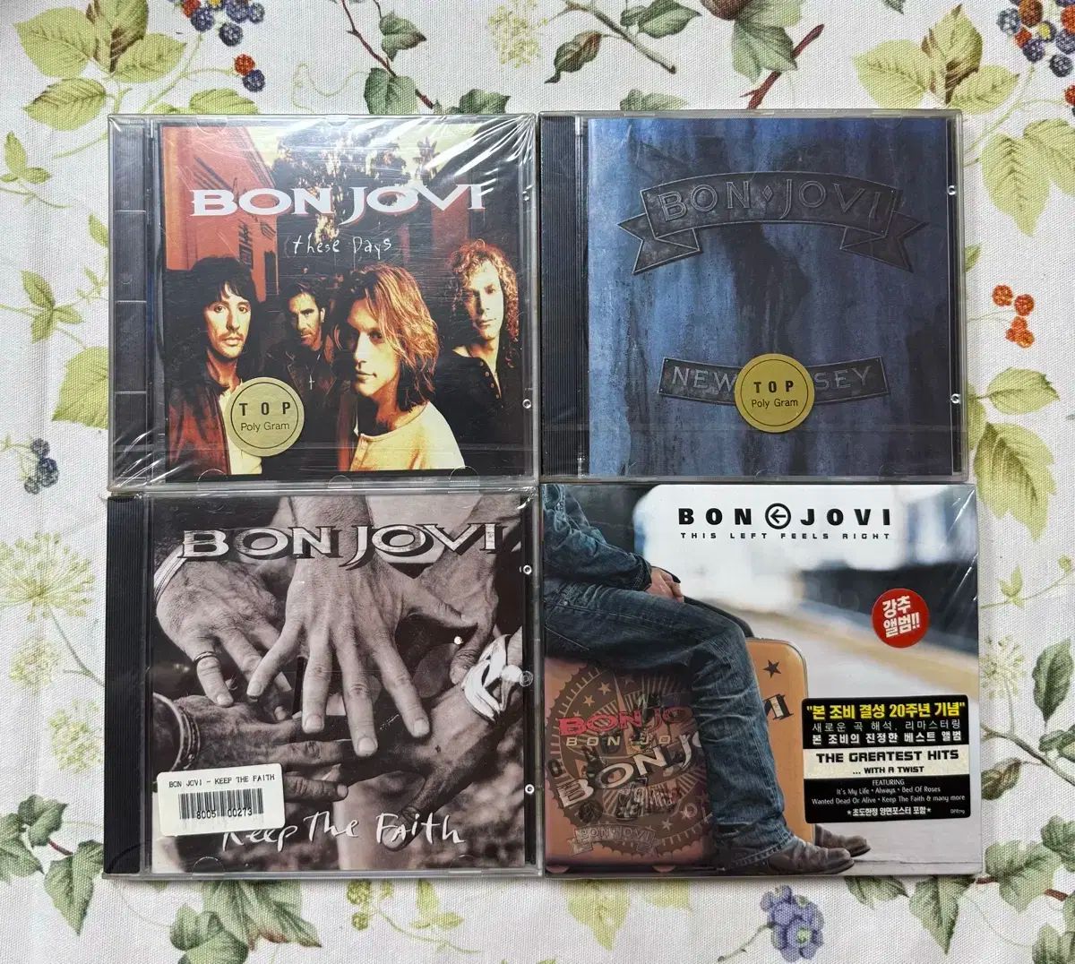 見た 配送 ジョビー ( BON JOVI ） CD まとめ売り -未開封-